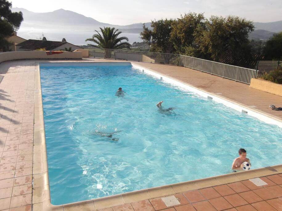 Appart 5 Personnes A Porticcio Avec 2 Piscines Materiel Enfant ,Bebe Clim Extérieur photo